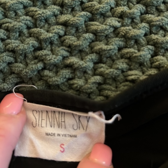 Black Cut Out Shoulder Blouse - Picture 9 of 13